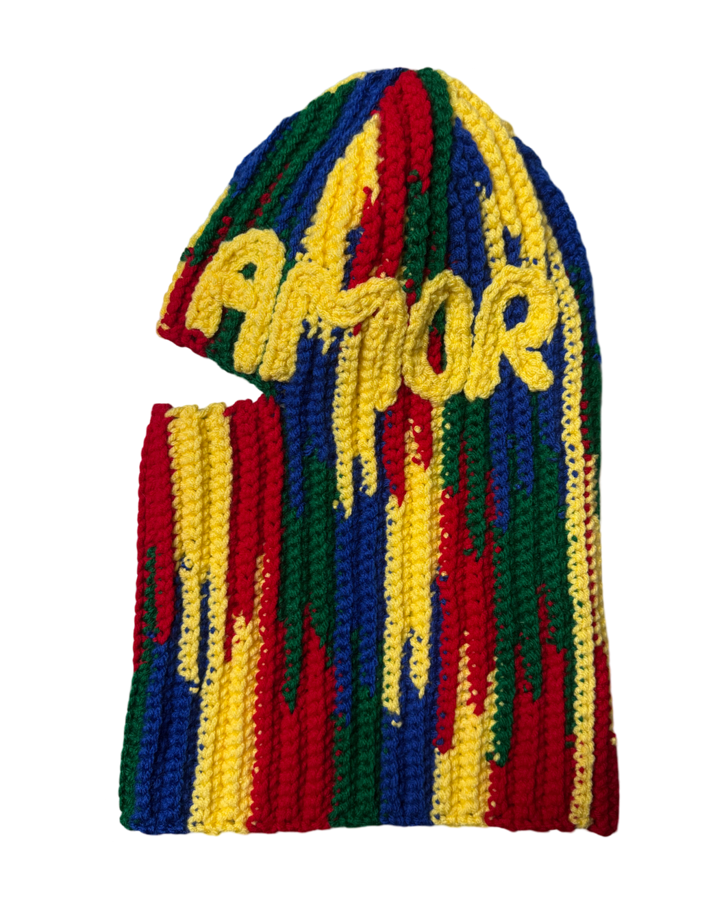 Knitted ski mask