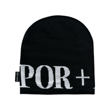 Load image into Gallery viewer, MORE LOVE BEANIE - BLACK
