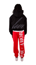 Load image into Gallery viewer, RED LOVE SWEATPANTS
