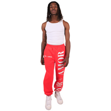 Load image into Gallery viewer, RED LOVE SWEATPANTS
