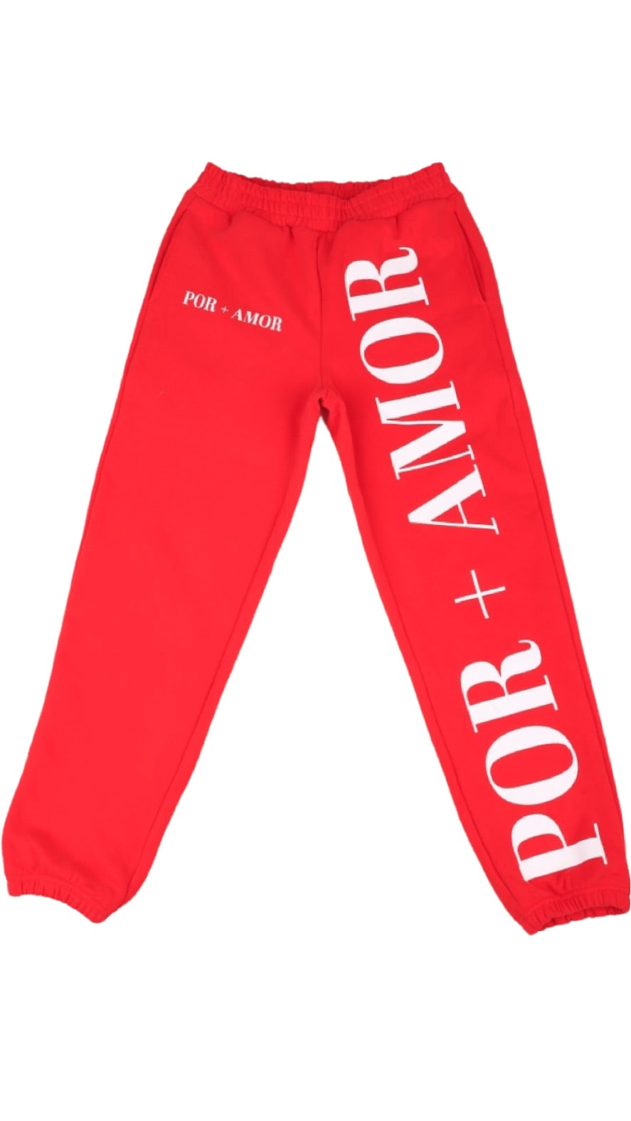 RED LOVE SWEATPANTS