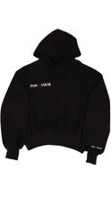 Load image into Gallery viewer, BASIC BLACK LOGO HOODIE
